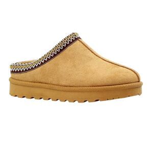 Lunar Womens/Ladies Nepal Mule Slippers / Tan